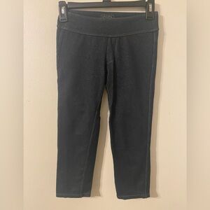 Athleta‎ Gray Metro Slouch Pants Capri Ankle Fit Size XXS 20" Inseam